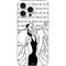 Disney Villains Cruella de Vil Black and White iPhone 16 Pro Max Skin