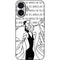Disney Villains Cruella de Vil Black and White iPhone 16 Skin