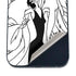 Disney Villains Cruella de Vil Black and White iPhone 16 Skin