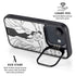 Disney Villains Cruella de Vil Black and White iPhone 16e Kickstand Case