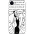 Disney Villains Cruella de Vil Black and White iPhone 16e Skin