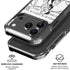 Disney Villains Cruella de Vil Black and White iPhone 18 Pro Clear Case