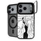 Disney Villains Cruella de Vil Black and White iPhone 18 Pro Kickstand Case