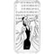 Disney Villains Cruella de Vil Black and White iPhone XS Clear Case
