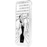 Disney Villains Cruella de Vil Black and White iPhone XS Clear Case