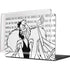Disney Villains Cruella de Vil Black and White MacBook Pro 14in (2021-24) Case plus Skin