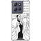 Disney Villains Cruella de Vil Black and White Moto G 5G (2025) Clear Case
