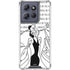 Disney Villains Cruella de Vil Black and White Moto G 5G (2025) Clear Case