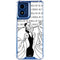 Disney Villains Cruella de Vil Black and White Moto G Play 4G (2024) Clear Case