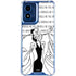 Disney Villains Cruella de Vil Black and White Moto G Play 4G (2024) Clear Case