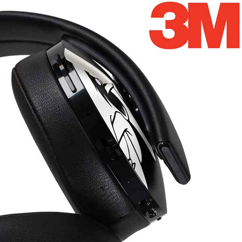 Disney Villains Cruella de Vil Black and White PlayStation 4 Gold Wireless Headset Skin