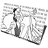 Disney Villains Cruella de Vil Black and White Dell Precision Skin