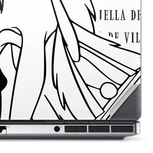 Disney Villains Cruella de Vil Black and White Dell Precision Skin