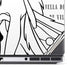 Disney Villains Cruella de Vil Black and White Dell Precision Skin