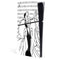 Disney Villains Cruella de Vil Black and White PS5 Slim Digital Edition Console Skin