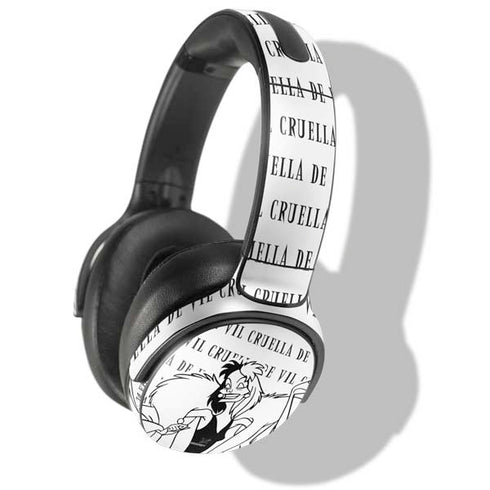 Disney Villains Cruella de Vil Black and White Skullcandy Venue Skin