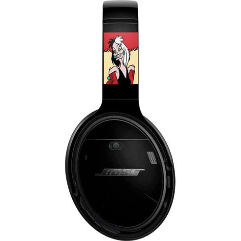 Disney Villains Cruella de Vil Bose QuietComfort 35 II Headphones Skin