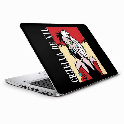Disney Villains Cruella de Vil HP Elitebook Skin