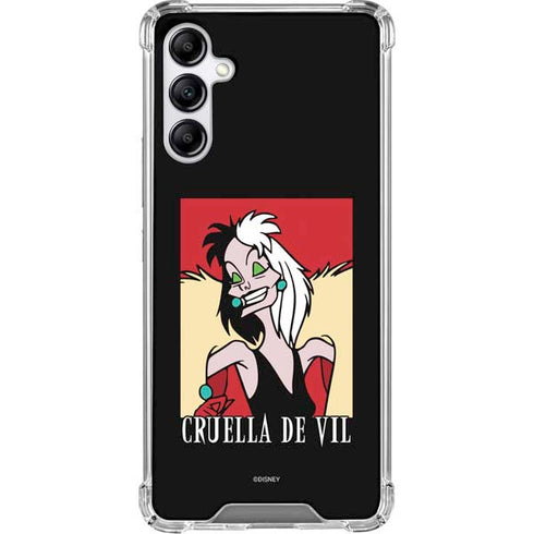 Disney Villains Cruella de Vil Gabb Phone 4 Clear Case