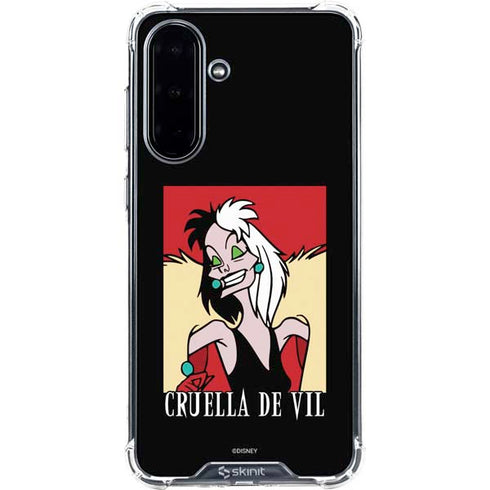 Disney Villains Cruella de Vil Galaxy A36 5G Clear Case