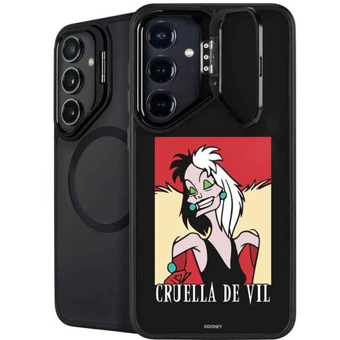 Disney Villains Cruella de Vil Galaxy S25 Kickstand Case