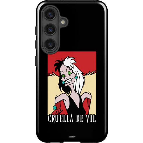 Disney Villains Cruella de Vil Galaxy S25 Plus Impact Case