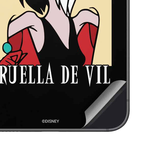 Disney Villains Cruella de Vil Galaxy S25 Plus Skin