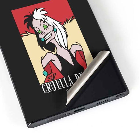 Disney Villains Cruella de Vil Galaxy S25 Ultra Skin