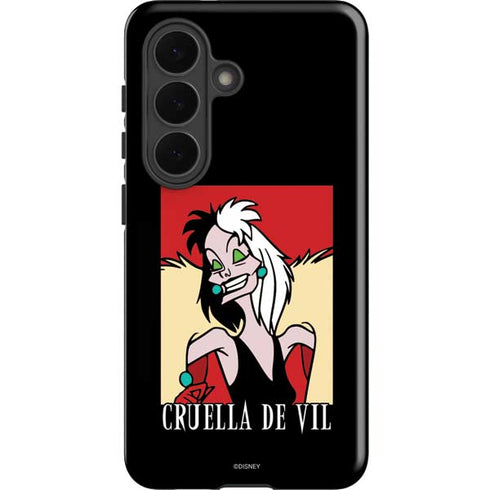 Disney Villains Cruella de Vil Galaxy S26 Impact Case