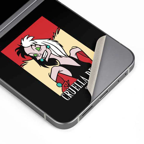 Disney Villains Cruella de Vil Galaxy Z Flip6 Skin