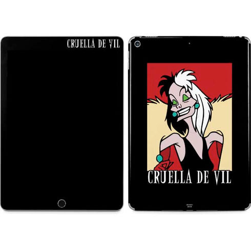 Disney Villains Cruella de Vil iPad Skins
