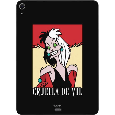 Disney Villains Cruella de Vil Apple iPad Air Skin