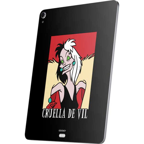 Disney Villains Cruella de Vil Apple iPad Air Skin
