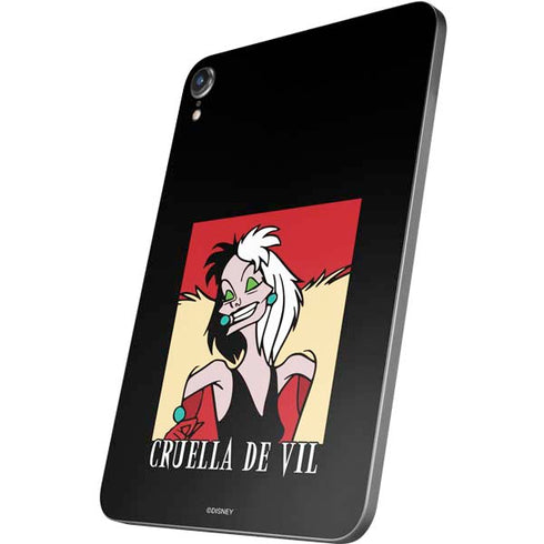 Disney Villains Cruella de Vil Apple iPad Mini Skin