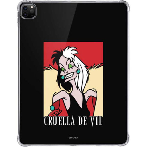 Disney Villains Cruella de Vil iPad Pro 11in (2024) Clear Case