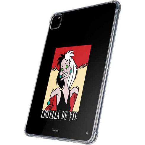 Disney Villains Cruella de Vil iPad Pro 11in (2024) Clear Case