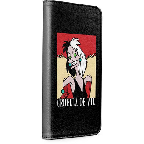 Disney Villains Cruella de Vil iPhone 15 Folio Case