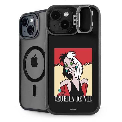 Disney Villains Cruella de Vil iPhone 15 Plus Kickstand Case