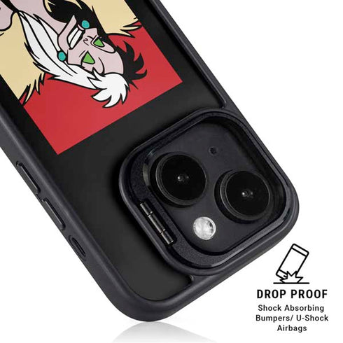 Disney Villains Cruella de Vil iPhone 15 Plus Kickstand Case