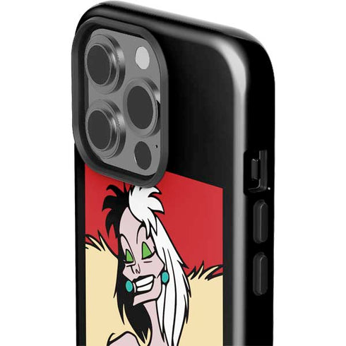 Disney Villains Cruella de Vil iPhone 15 Pro Impact Case