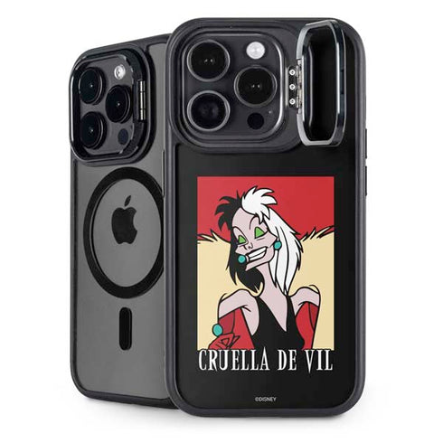 Disney Villains Cruella de Vil iPhone 15 Pro Max Kickstand Case