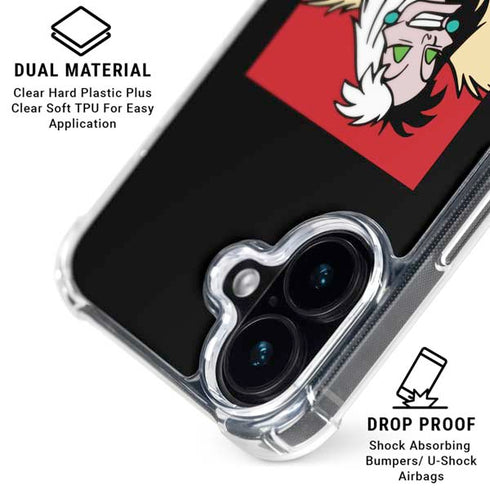 Disney Villains Cruella de Vil iPhone 16 Clear Case