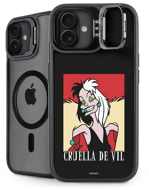 Disney Villains Cruella de Vil iPhone 16 Kickstand Case