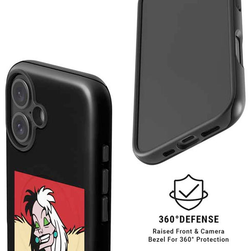 Disney Villains Cruella de Vil iPhone 16 Plus Magsafe Impact Case