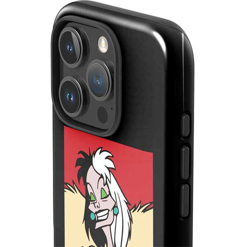 Disney Villains Cruella de Vil iPhone 16 Pro Max Impact Case