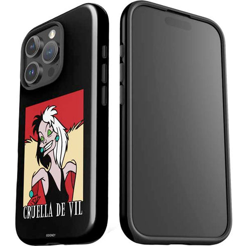 Disney Villains Cruella de Vil iPhone 16 Pro Max Impact Case