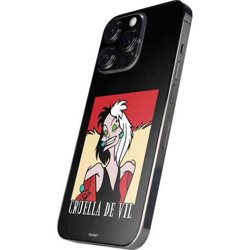 Disney Villains Cruella de Vil iPhone 16 Pro Max Skin