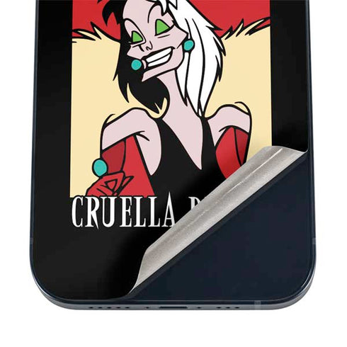 Disney Villains Cruella de Vil iPhone 16 Skin