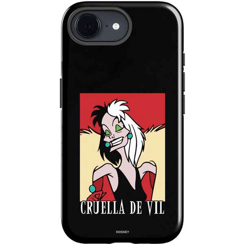Disney Villains Cruella de Vil iPhone 16e Impact Case
