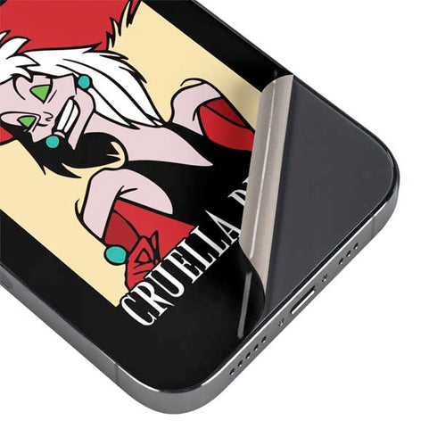 Disney Villains Cruella de Vil iPhone 16e Skin